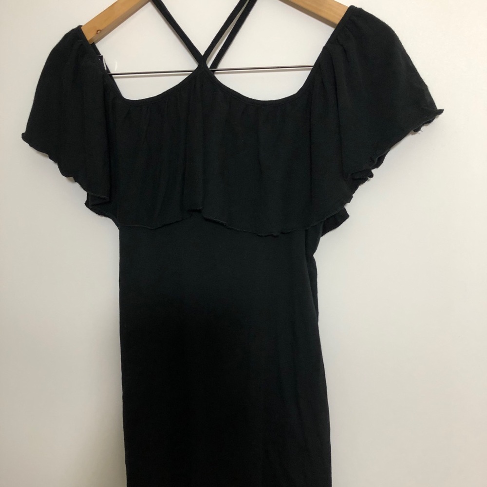 NWT Chaser Off Shoulder Halter Top black M - Picture 9 of 10